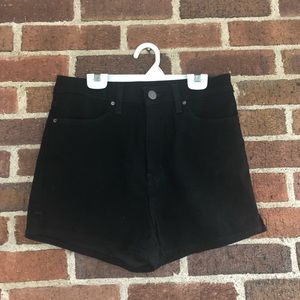 High Waisted Urban Outfitters Black Shorts